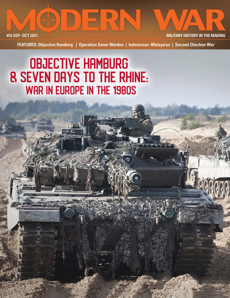 cover of Modern War #55 final issue cover of Modern War #55